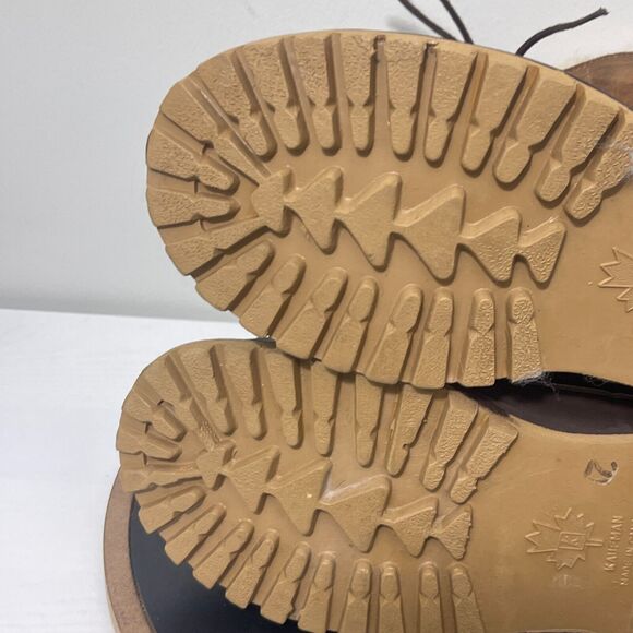 VTG SOREL Made Canada Power Kaufman Caribou Rubber Snow‎ Winter Boots Men Size 7 - Picture 11 of 11